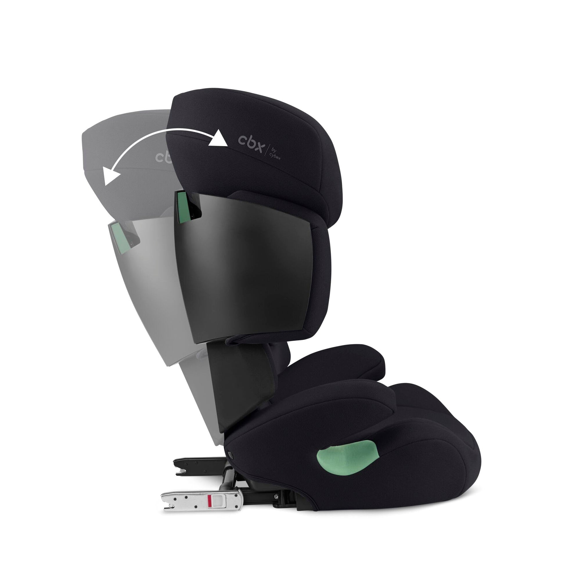 CBX by CYBEX Kinder-Autositz Solution X i-Fix, Für Autos mit und ohne ISOFIX, Ab ca. 3 bis 12 Jahre (100 - 150 cm), Ab ca. 15 bis 50 kg, Rot - Meloni2