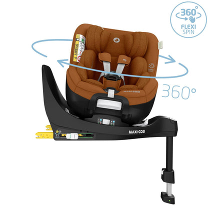 Maxi-Cosi Mica Pro Eco i-Size, 360°-Kindersitz mit ISOFIX, 0-4 Jahren, 40-105 cm, ClimaFlow, G-CELL-Seitenaufprallschutz, drehbarer Kindersitz, Neugeborene & Kleinkindsitz, Authentic Graphite - Meloni2