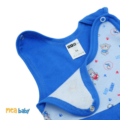 MEA BABY Unisex Strampler mit Aufdruck, Baumwolle, 5er Pack. Baby Strampler Mädchen Baby Strampler Junge