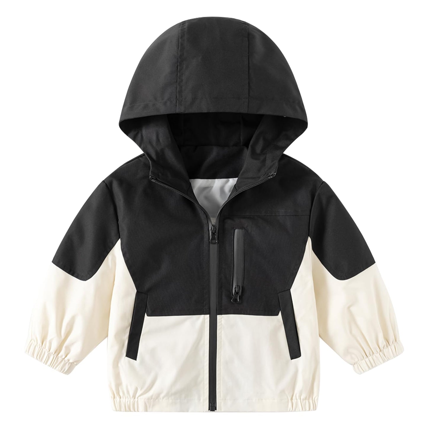 Volunboy Baby Hooded Jackets, Boys Long Sleeve Windproof Coat Cartoon Print Jackets