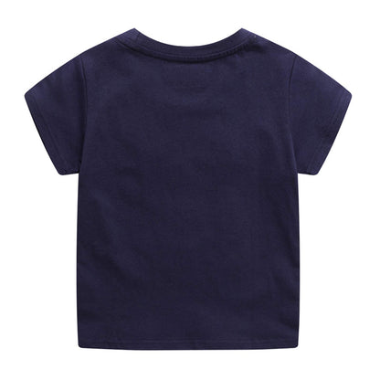 YOUNGSOUL Jungen T-Shirt Dinosaurier Kinder Kurzarm Tee Shirt Sommer Tops 3er-Pack