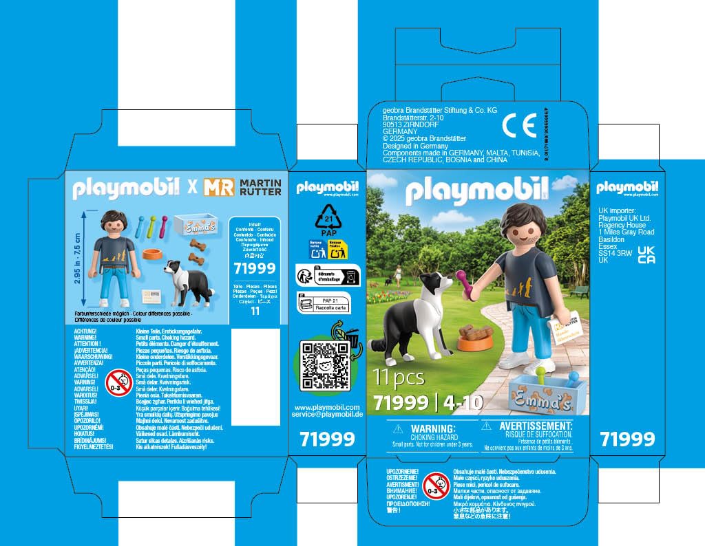 PLAYMOBIL Cat Café Cat Toy Child Animal Figure Set Toy for Children from 4 Years 71744