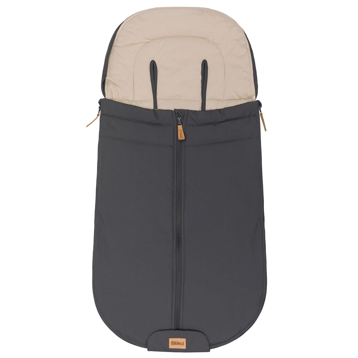 Babyfußsack Light Trend Exklusiv, 95x48cm | Leichter Sommer-Fußsack für Kinderwagen, Buggy & Sportwagen, Vorderteil abnehmbar, pflegeleicht