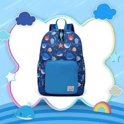 Rucksack für Mädchen, 4-6 Jahre, Schulrucksack mit Seitentaschen und Brustgurt, 127-Einhorn, one size, Niedlich
