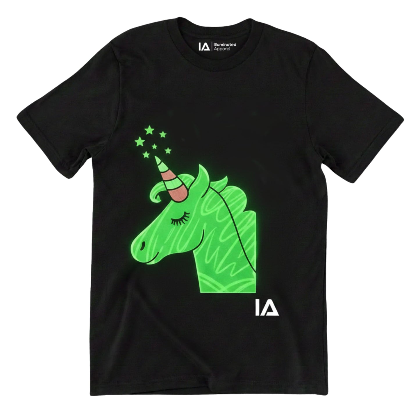 Illuminated Apparel Leuchtet Im Dunkeln Interaktives Leucht-T-Shirt
