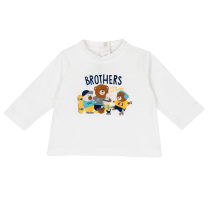 Chicco Boys' Jogging Suit Set, Lined Modern