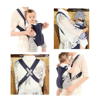 XLKJ Ergonomische Babytrage, Babytrage, Rücken- oder Vordertür für Neugeborene, für Neugeborene von 3,6 kg bis 15 kg