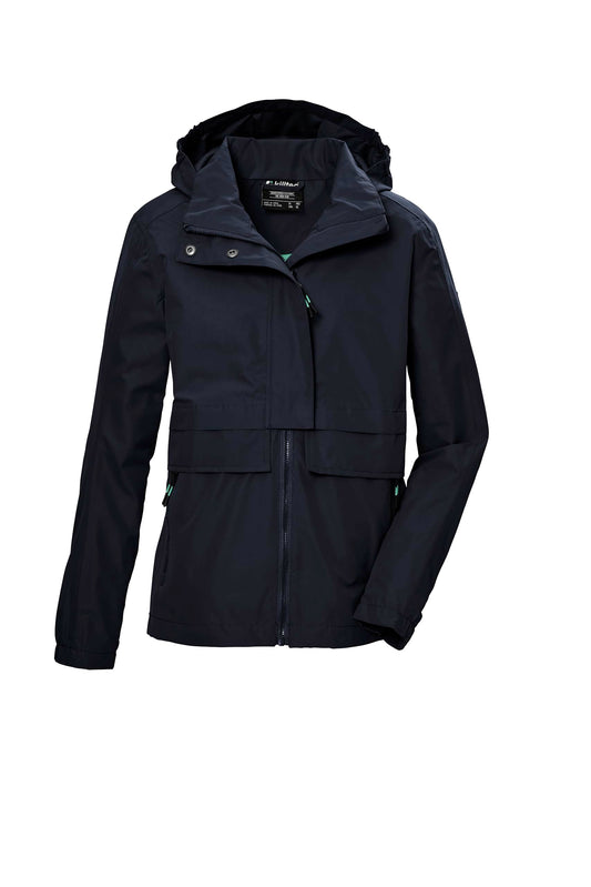 Killtec Girls Kos 149 Grls Jckt functional jacket is waterproof/jacket with hood 