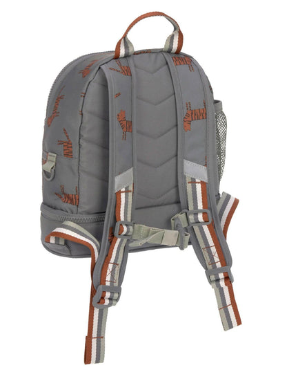 LÄSSIG Children's Backpack Nursery Bag with Chest Strap 6.5 L from 3 Years, Adventure Tractor, Kids Backpack