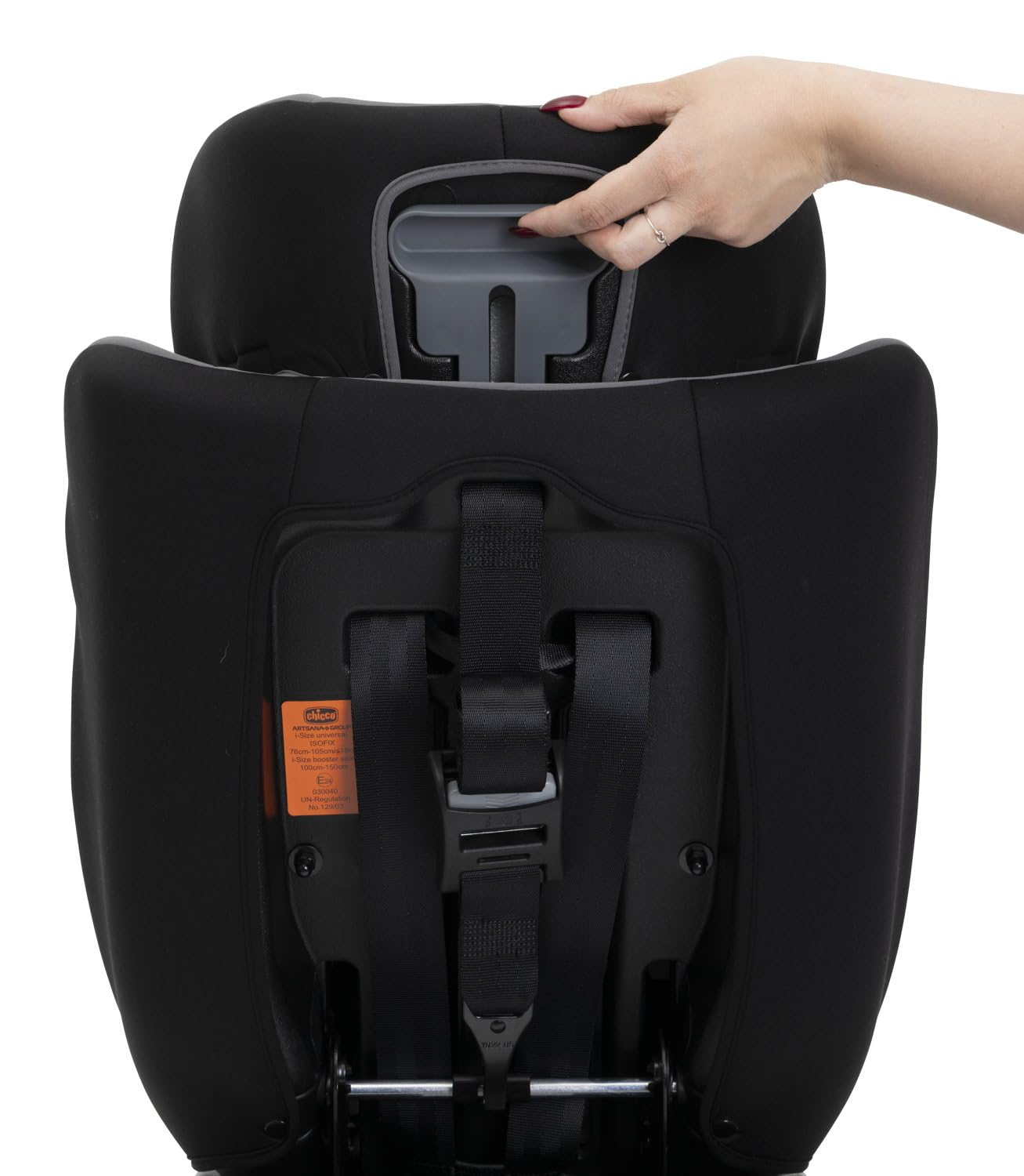 Chicco Unico Evo I-Size, Kindersitz 0-36 Kg, für Kinder von 40 bis 150 cm, homologiert ECE R129/03, Isofix 360° drehbar und neigbar, Gruppe 0+/1/2/3 von 0 bis 12 Jahren, Schwarz - Meloni2