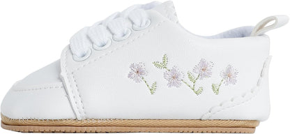 Cheerful Mario Baby Mädchen Schuhe Baby Ballerina Schuhe Lauflernschuhe Taufe Schuhe mit Bowknot PU Leder Babyschuhe