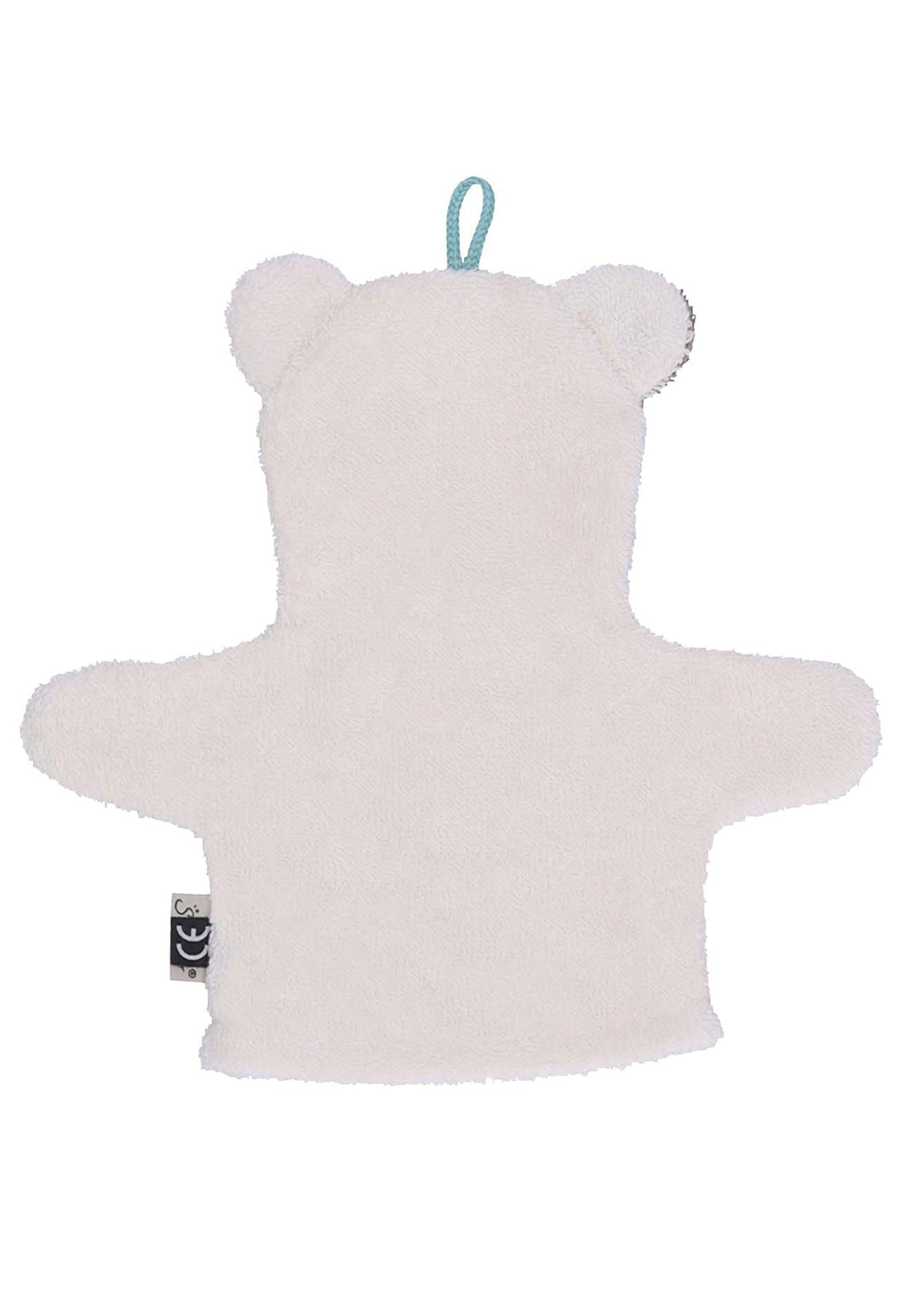Sterntaler Spiel-Waschhandschuh Bär Ben, Größe: 22 x 24 cm, Mittelgrün