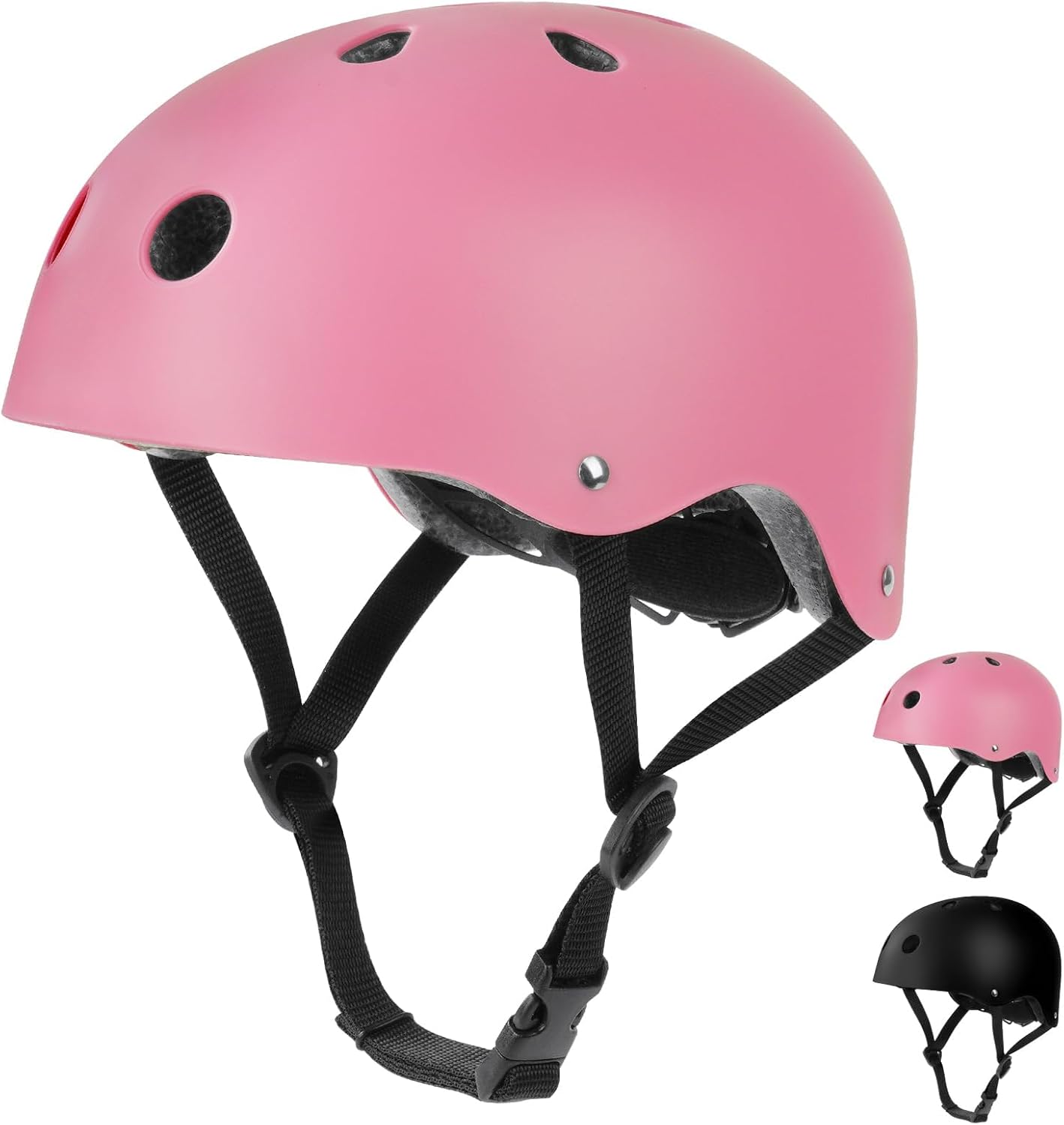 Flintronic Children's Bicycle Helmet, Children's Helmet, Bicycle Helmet for Children, Adjustable Skateboard Helmet for Bicycle, Skateboard, Scooter, Skating, Scooter, BMX for 2-13 Years