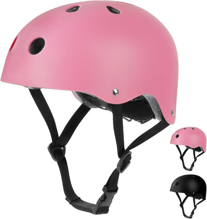 Flintronic Children's Bicycle Helmet, Children's Helmet, Bicycle Helmet for Children, Adjustable Skateboard Helmet for Bicycle, Skateboard, Scooter, Skating, Scooter, BMX for 2-13 Years