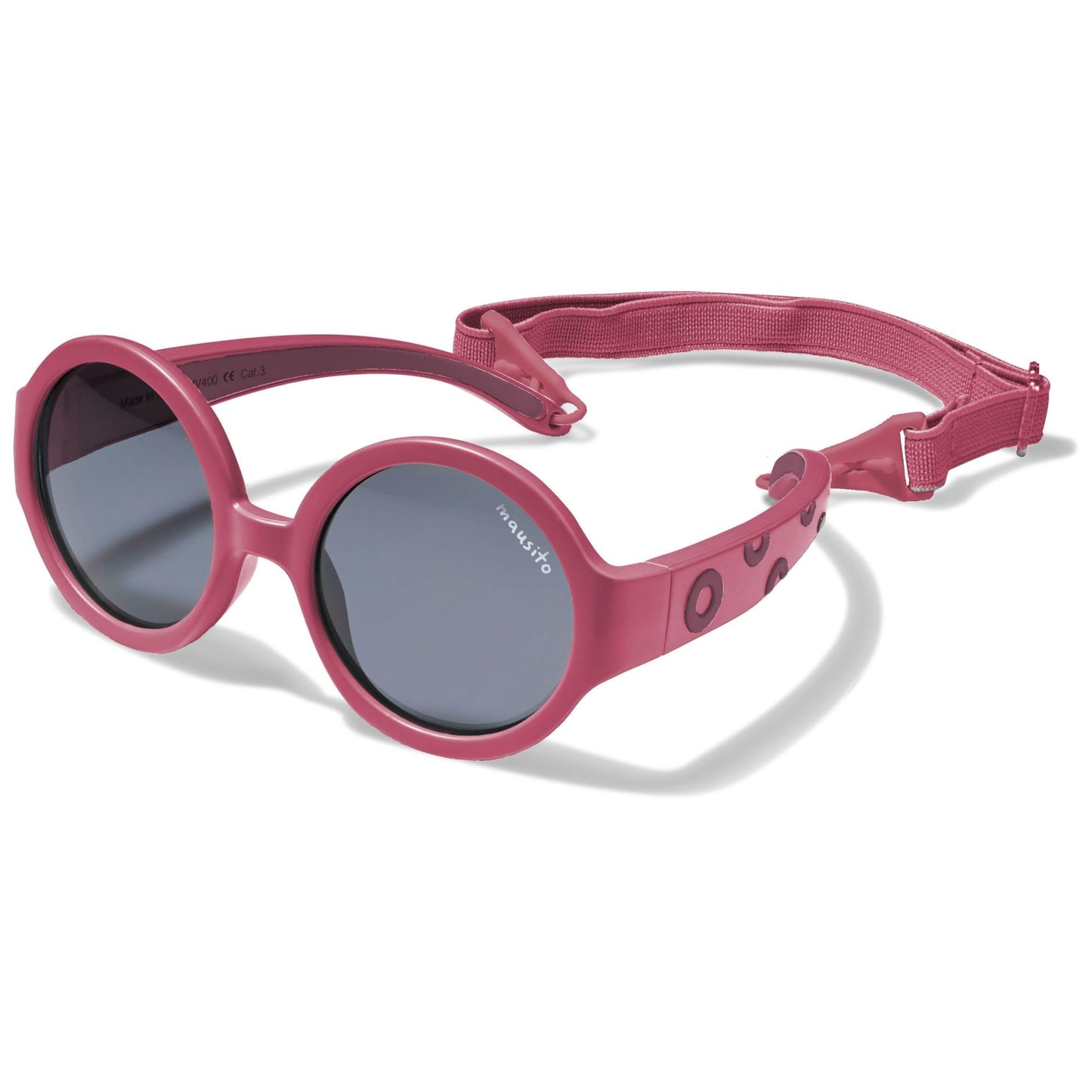 Mausito Sonnenbrille Kinder 6-24 Monate & 2-5 Jahre | VERGLEICHSSIEGER Kindersonnenbrille 100% UV-Schutz | BIEGSAM | Schadstofffreie Kindersonnenbrillen mit Band | Europäisches Design für Kinder