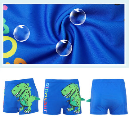 NautySaurs Pack of 2 Boys Swimming Shorts 5-13 Years Large Boys Swimwear Dinosaur Kids Swimming Trunks