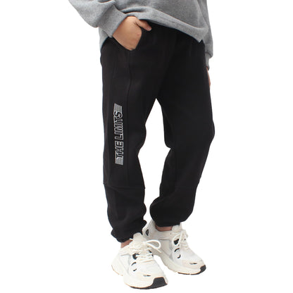 SERENYOU Jungen Jogginghose Hose Freizeit Joggers Kinder Sports Sweathose mit reflektierendem Grafikprint