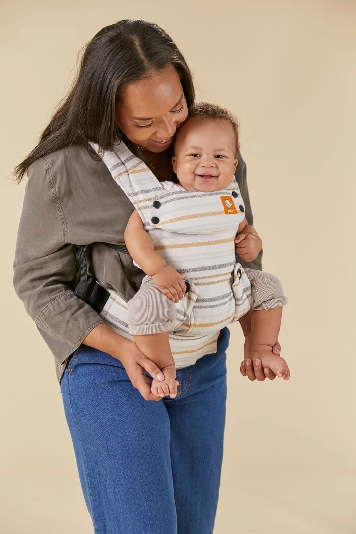 Tula Explore Babytrage für Neugeborene ab Geburt, 3-in-1 Baby-Tragetasche Bauchtrage Rückentrage Ergonomisch (3,2-20,4 kg), Play