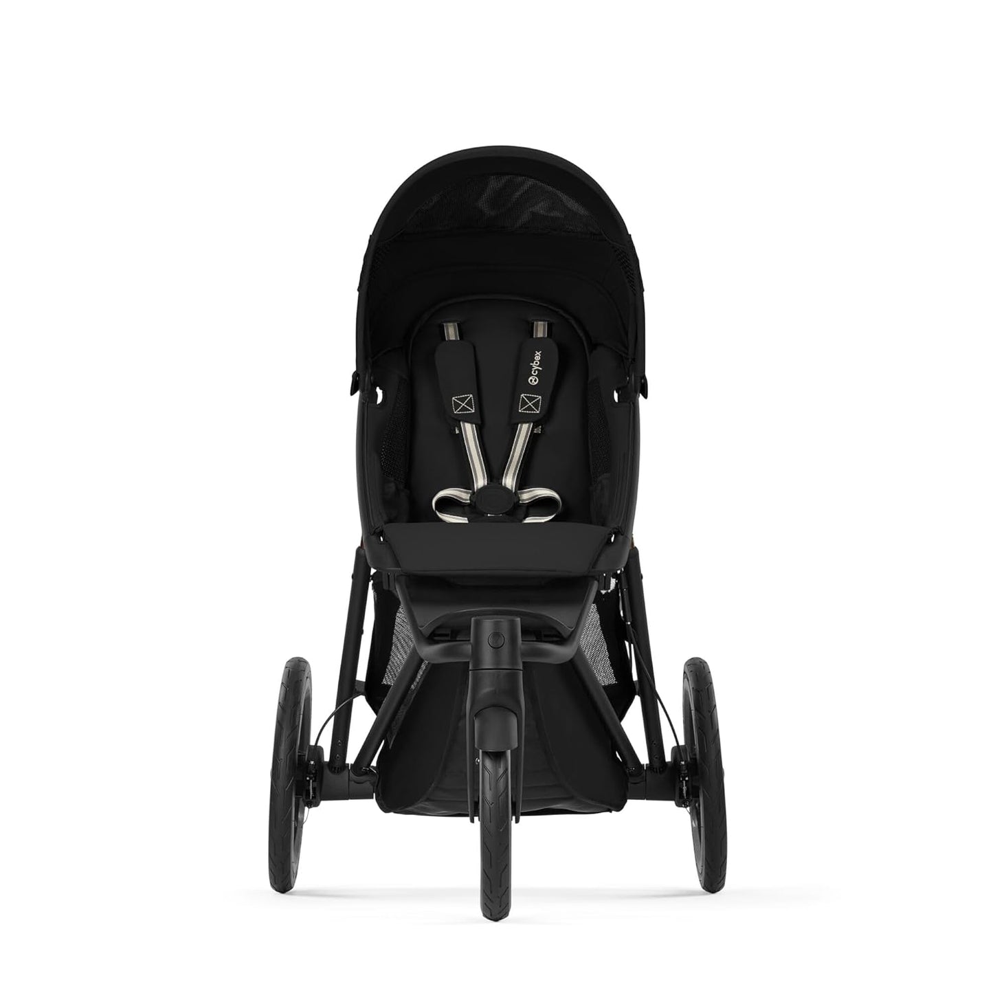 CYBEX Gold AVI SPIN Kinderwagen, Ab Geburt bis ca. 4 Jahre, Max. 111 cm und 22 kg, City-, All-Terrain-Kinderwagen, Moss Green