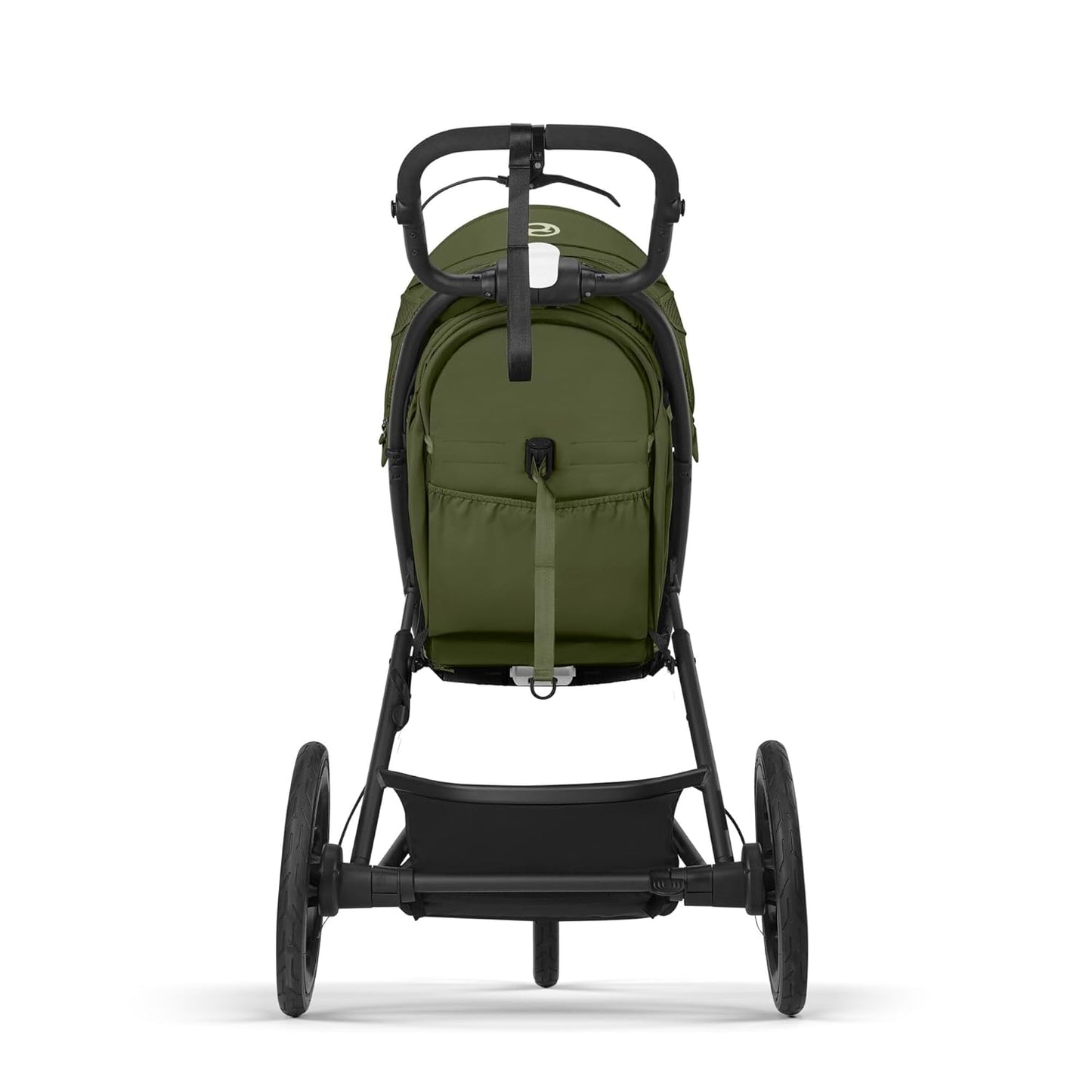 CYBEX Gold AVI SPIN Kinderwagen, Ab Geburt bis ca. 4 Jahre, Max. 111 cm und 22 kg, City-, All-Terrain-Kinderwagen, Moss Green