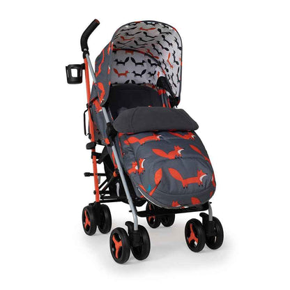 Cosatto Supa 3 Pushchair – Lightweight Stroller from Birth to 25kg - Compact Fold, Shopping Basket, Footmuff (Dragon Kingdom) | Mit UPF100+ Verdeck, Regenschutz und Sommerauflage für komfortable Fahrten bei jedem Wetter.