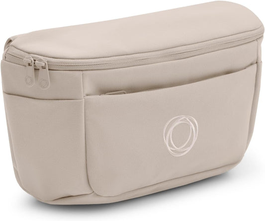 Bugaboo Kinderwagen Organizer-Tasche mit leicht zugänglichen Fächern. Praktisches Accessoire für alle Baby-Essentials in Desert Taupe