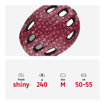 ABUS Kinderhelm Smiley 2.0 - Robuster Fahrradhelm für Mädchen und Jungs