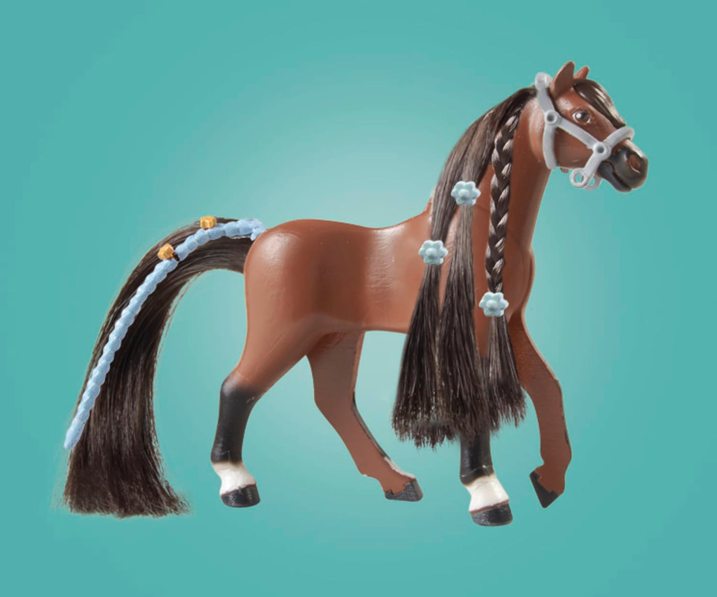 PLAYMOBIL Horses of Waterfall 71496 Pony Carriage, Magical Trip with the Pony, Exciting Adventures at the Waterfall Ranch, Detailed Toy for Children from 4 Years