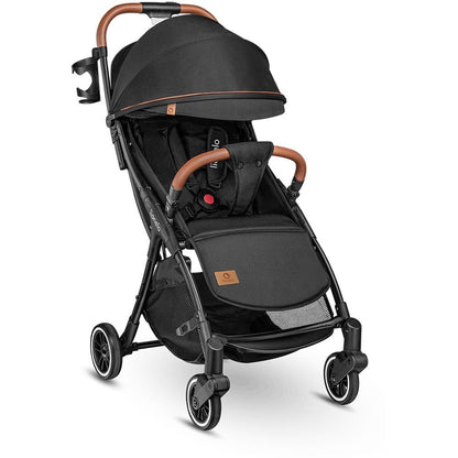 LIONELO Julie One Buggy Pushchair up to 22 kg, Adjustable Backrest and Footrest, Mosquito Net, Leg Warmer, Drink Holder and Transport Bag, Foldable