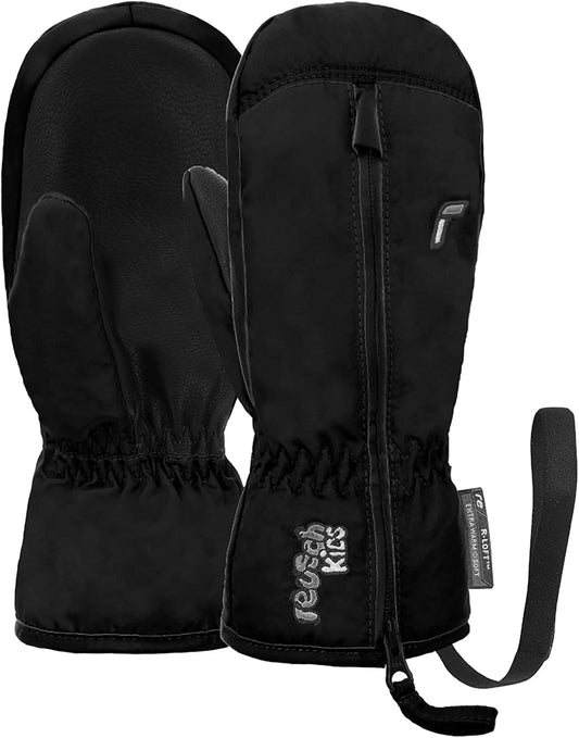 Reusch Ben Mitten extra warme und weiche Fausthandschuhe Winterhandschuhe Fäustlinge Kinder Babys Kleinkinder Mädchen und Jungen mit einem Reißverschluss