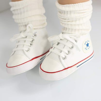 Geagodelia Baby Lauflernschuhe Weiche Krabbelschuhe Babyschuhe für Kleinkind Jungen Mädchen FX-12102
