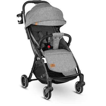 LIONELO Julie One Buggy Pushchair up to 22 kg, Adjustable Backrest and Footrest, Mosquito Net, Leg Warmer, Drink Holder and Transport Bag, Foldable