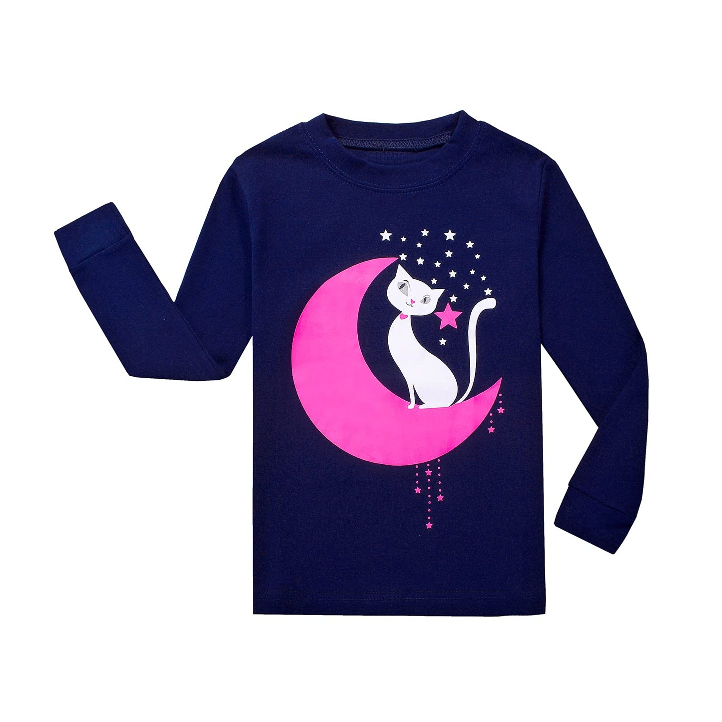 Garsumiss Mädchen Schlafanzug Giraffe Baumwolle Kinder Langarm Pyjama 98 104 110 116 122 128 134 140 146
