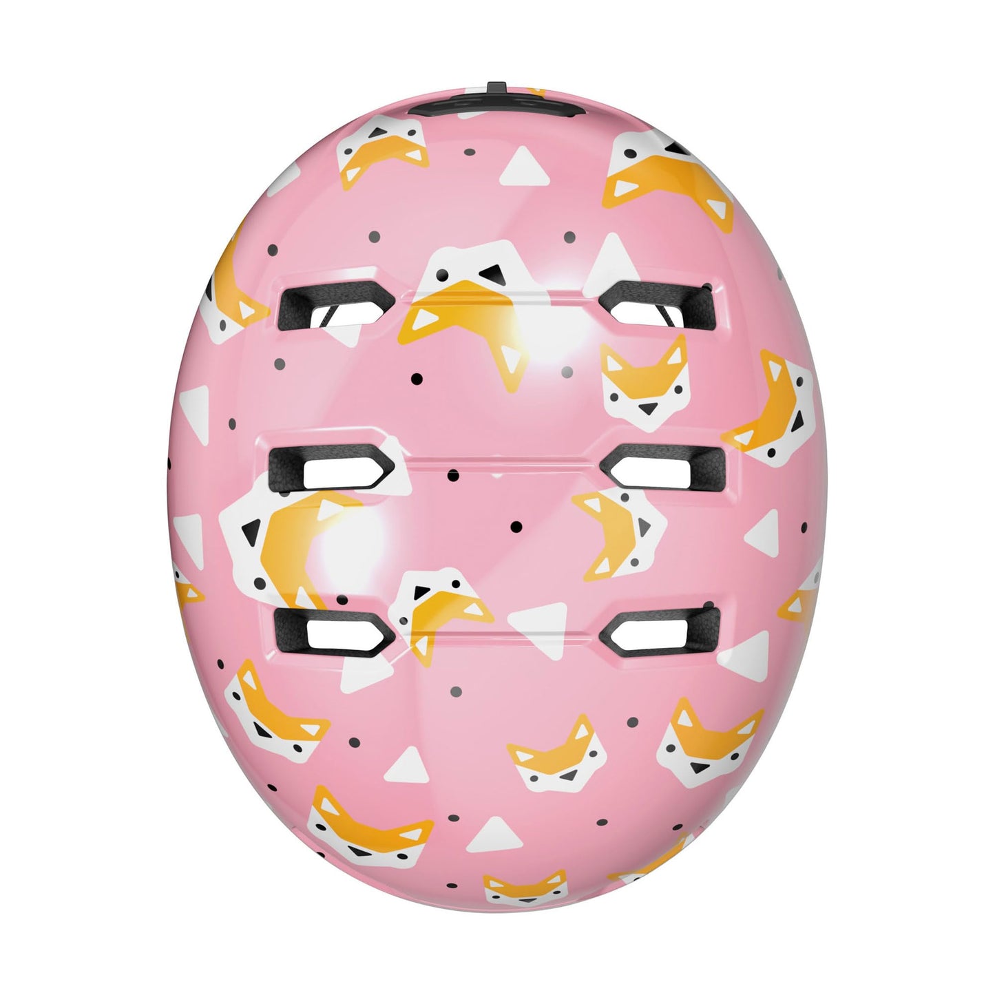 ABUS Skurb Kid Children's Helmet - Robust Bicycle Helmet in Skater Look with Space for a Braid and Various Designs - for Girls and Boys