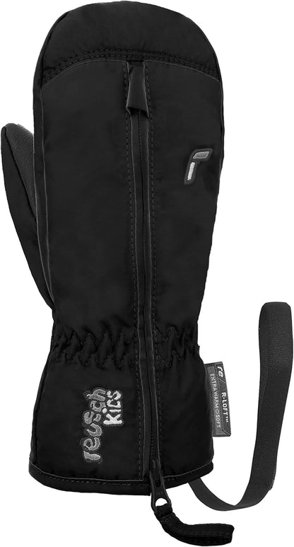 Reusch Ben Mitten extra warme und weiche Fausthandschuhe Winterhandschuhe Fäustlinge Kinder Babys Kleinkinder Mädchen und Jungen mit einem Reißverschluss