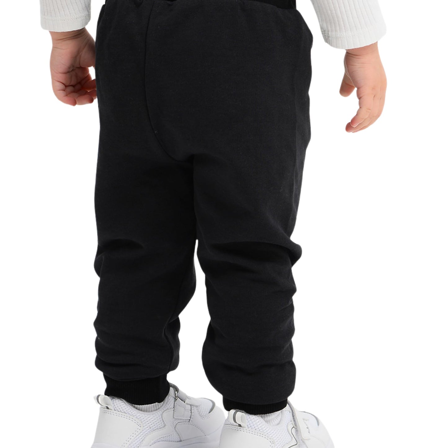 100% Baumwolle Babyhosen Kinderhosen | 2 er-Pack Lässig Sweathose Weiche und Bequeme Babykleidung für Jungen und Mädchen