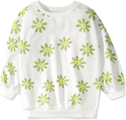 Mädchen Pullover für Kinder Langarmshirt Baumwolle Sweatshirt Winter Kleidung Langarm Tops 1-7 Jahre