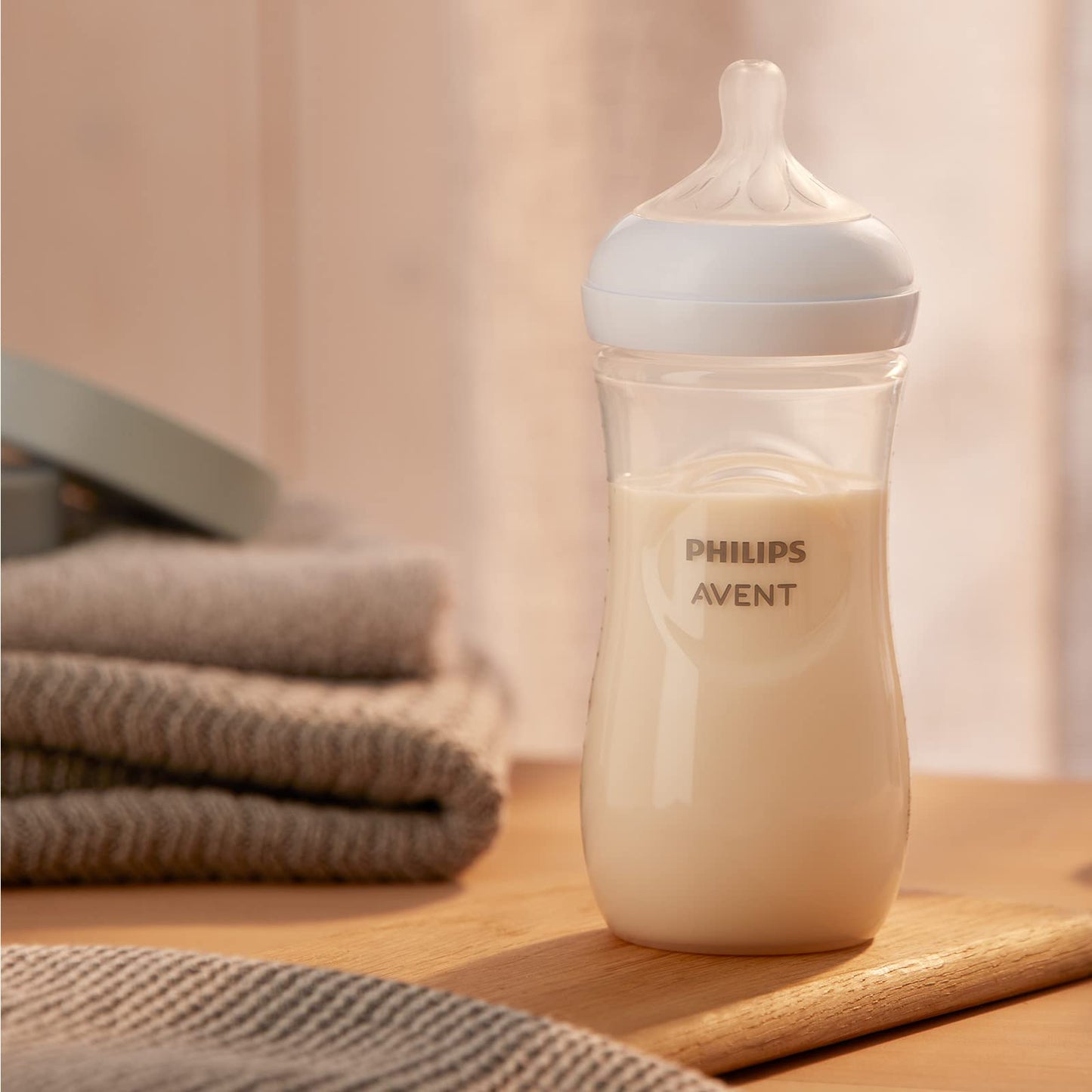 Philips Avent Babyflaschen Natural Response – 3x Babyflaschen, 260 ml, für Neugeborene ab 1 Monat, BPA-frei (Modell SCY903/03) - Meloni2