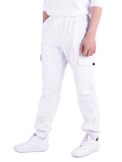 CAMLAKEE Kinder Jungen Cargohose Jogger Hose mit elastischem Bund