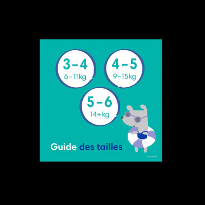 Pampers Baby Nappies Size 4-5, Splashers, Pack of 11, Disposable Swim Nappies for Safe Protection in the Water