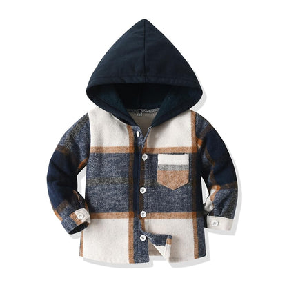 Kleinkind Baby Jungen Kleidung Outfit 2 Stück Baumwolle Plaid Junge Hoodies Shirt Tops Hosen Set Kleine Jungen Anzug Kinder Trainingsanzug Frühling Herbst Kleidung Set