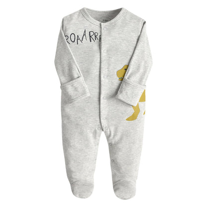 amropi Baby Mädchen Schlafstrampler 3er Pack Jungen Pyjamas Baumwolle Overalls Strampler für 0-12 Monate