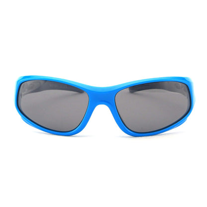 Sport-Sonnenbrille für Kinder, polarisiert, bruchsicher, für Jungen und Mädchen (3-12 Jahre) + Brillenbänder + Brillenetui