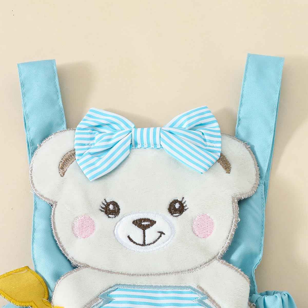 Neugeborenes Baby Mädchen Röcke Sets Kurzarm Rüschen Top + Bedrucktes Overalls Hosenträger Kleid + Stirnband Sommer Kleidung Outfits Set