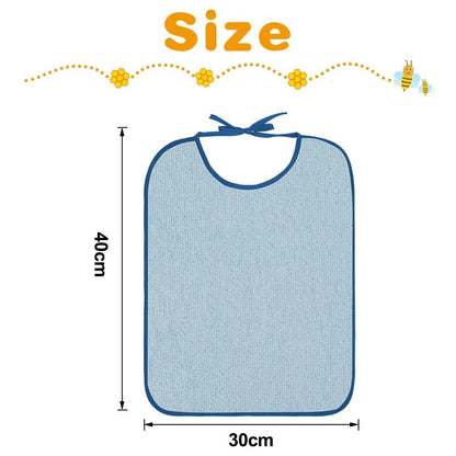 HOTUT Baby Bibs, 7 Pack Baby Bibs Made of Cotton, Terry Cloth Bibs, Waterproof Toddler Feeding Bibs, Drool Bibs for Baby Boys and Girls Toddlers - Stain-Resistant Style 