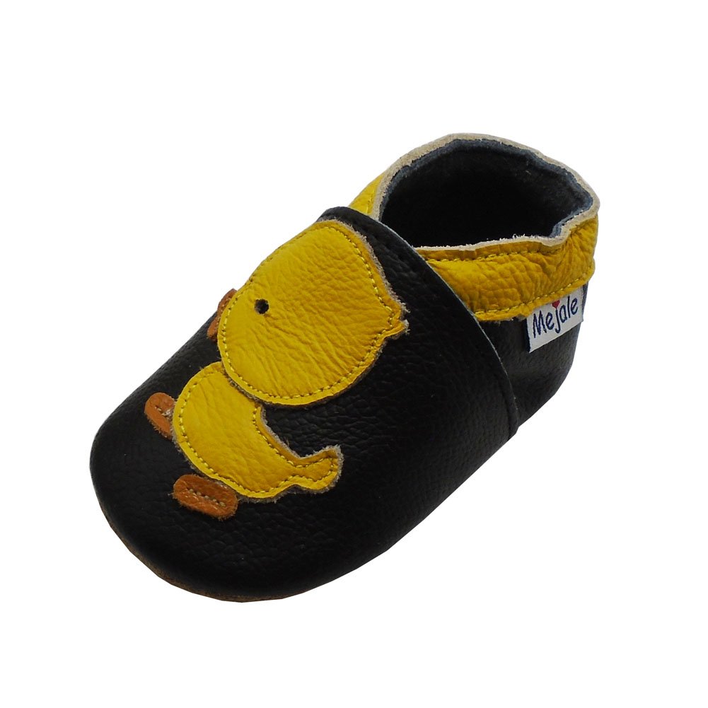 Mejale Leather Baby Shoes First Walking Shoes Crawling Shoes Toddler Children's Shoes Slippers