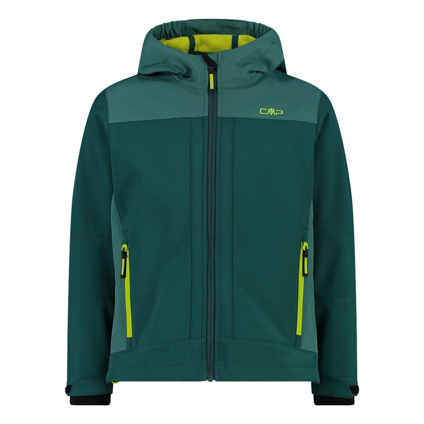 CMP Unisex Children's Giacca in Softshell Da Bambini Con Cappuccio Fisso Softshell Jacket for Children with Fixed Hood