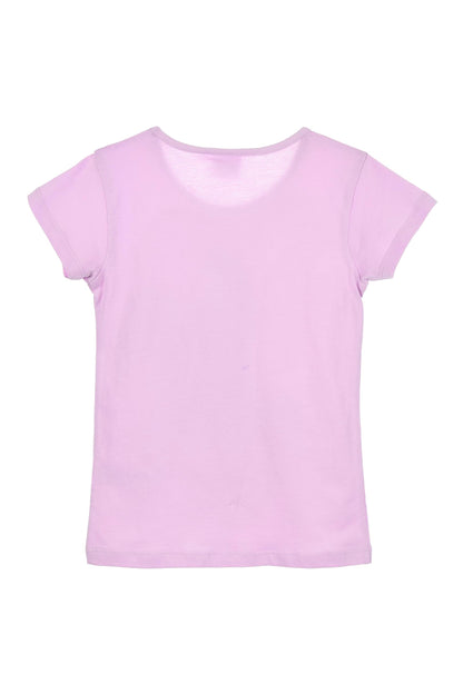 Disney Stitch Mädchen T-Shirt, Lilo&Stitch, Baumwolle, Kinder Shirt, Größe 98 bis 128, 3 bis 8 Jahre