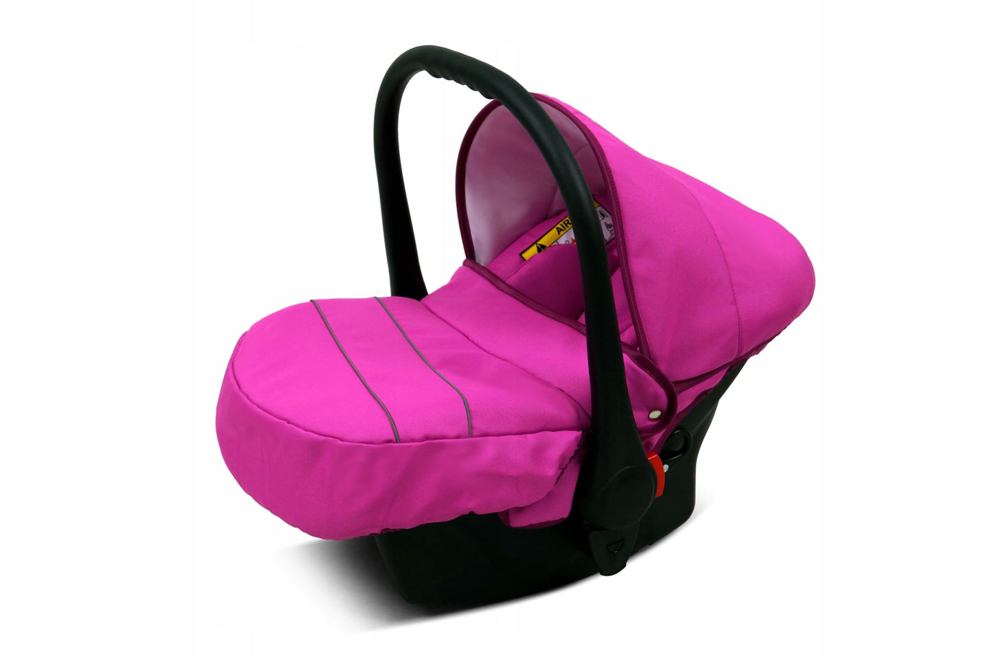 BabyLux® Bambimo Kinderwagen Set 3 in 1 - Lilly - incl. Babywanne, Buggy Sportsitz, Auto-Babyschale - Autositz - Kinderwagenset - Kombikinderwagen mit Wickeltasche, Regenschutz usw.