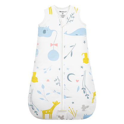 Mosebears Baby Sleeping Bag Winter 2.5 Tog, 100% Cotton Baby Winter Sleeping Bag for Babies 0-24 Months, M (6-12 Months)